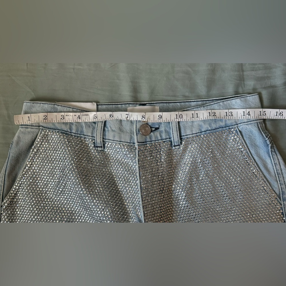 FRAME Atelier Le Jane Crystal Jeans SIZE 27 - Picture 13 of 13